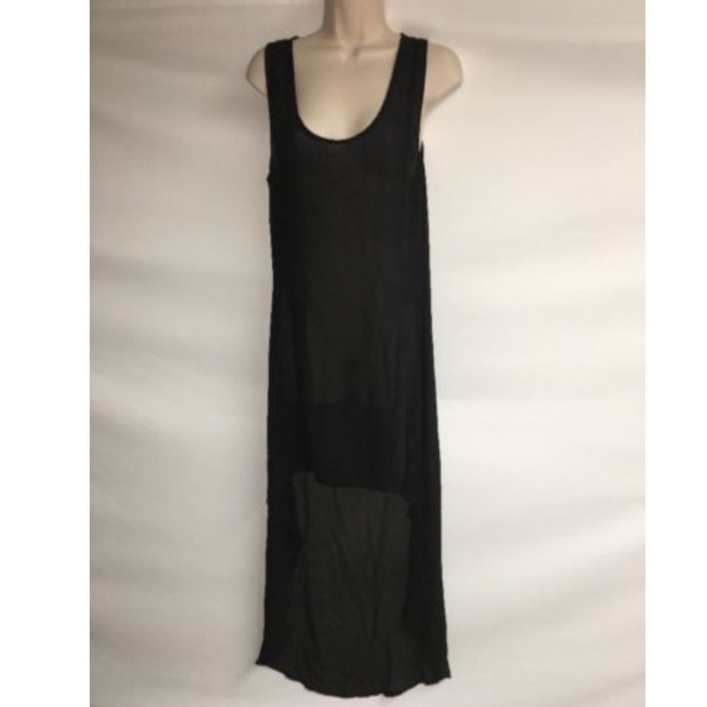 Millau Dress Cover Up Medium Sheer High Low Womens - Picture 1 of 7